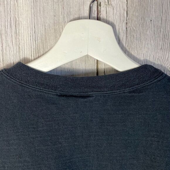 Vintage Goodwear Rank Streetwear Graphic Heavyweight T Shirt Neon Size L 90's 53 - Picture 11 of 11